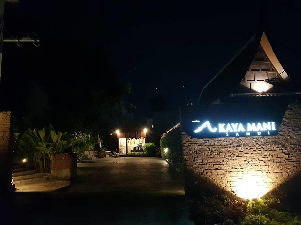 Kaya Mani Thai Villa Resort Choeng Mon Eksteriør bilde